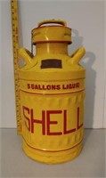 5gal Ellisco Shell oil can