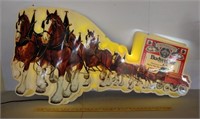 Budweiser Mould injected lighted ad sign