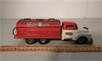 Tin Post war Mobilgas Ford toy truck