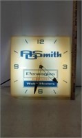 AO Smith working lighted ad clock
