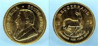 1972 Krugerrand 1 Oz. Fine Gold Coin