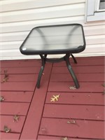 Glass Top Outdoor Patio Table