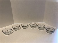 Collection of (6) Signed Anchor Hocking Bowls