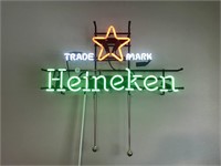 Outstanding Neon Heineken Beer Sign