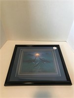 Framed Artist Signed Ocean Art