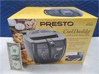 New PRESTO "Cool Daddy" 6cup Electric Fryer