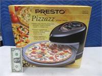 New PRESTO Pizzazz Tabletop Pizza Oven Cooker