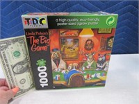 Unopened 1000pc Puzzle THE BIG GAME Poker Difficlt