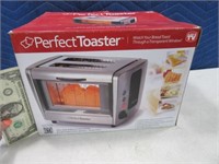 New PERFECT TOASTER Transparent TV Toaster