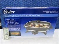 New OSTER 16x12 Electric Skillet w/ Removable Pan