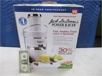 New JACK LALANNE'S Power Juicer