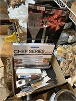 box of knives including chef series brand new in