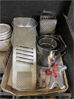 vintage kitchen gadgets sifter grater