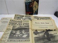 Elvis Song Book, Newspaper Clippings