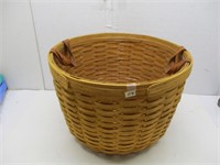 Longaberger Basket With Plastic Liner