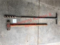 Sledge Hammer Ground Drill