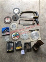 Hands Saws, Drill Bits, Circular Saw Blades