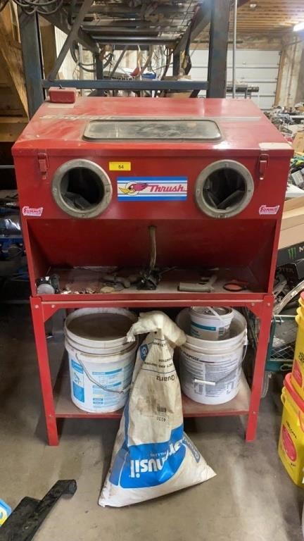 Snap On Tools Sand Blasting Cabinet