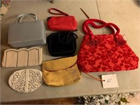 LOT OF SMALL EVENING BAGS