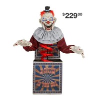 Home Accents Holiday 75" Animated Jack in the Box
