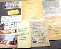 All Lebanon Ky History including phone books