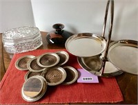 Sterling Coasters and Decor
