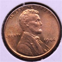 1944 GEM RED LINCOLN CENT