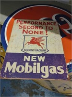 Mobilgas Sign Modern