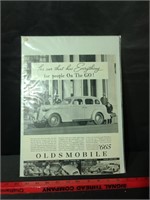 1936 Magazine Ad Olds Ad