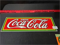 1989 Porcelain Coca Cola Sign