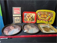 Group Coca Cola Trays and more