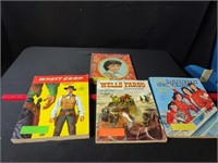 Four Vintage Coloring Books