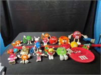 Group of MM Keychains and small figures
