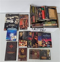 Large Lot of PC Video Games & Manuals