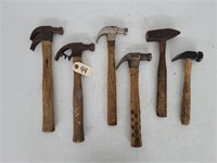 Lot of (7) Vintage Hammers