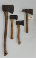 Lot of (4)  Vintage Axes/ Hatchets