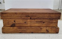 Vintage Large Wooden Toolbox