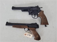 (2) Vintage Daisy Co2 BB Gun Pistols