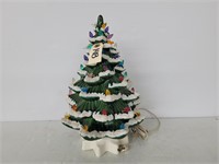 Vintage Electric Ceramic Christmas Tree