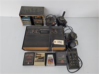 Vintage Atari Game System W/ 13 Games