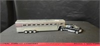 Ford F350 Die Cast Truck & Plastic Trailer