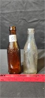 Two Jackson TN Bottles Chero Cola & Brown Coca