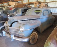 1948 Plymouth model P-15 2 door with no motor and