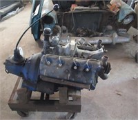 Ford V8 motor with manual trans.