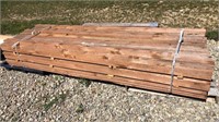 10’-2"x4” Red treated Pine Board (Times 36 Boards)