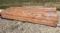 10’-2"x4” Red Treated Pine Board (Times 33 Boards)