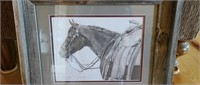 Karmel Timmons Western Horse Print Signed