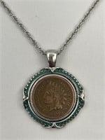 1906 Indian Head Penny Necklace