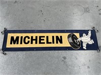 Early Original Michelin Man Banner with Felt