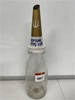 Neptune Super -Lube Tin Top on Quart Bottle